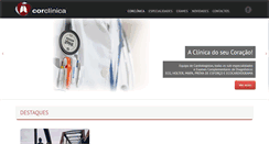 Desktop Screenshot of corclinica.pt